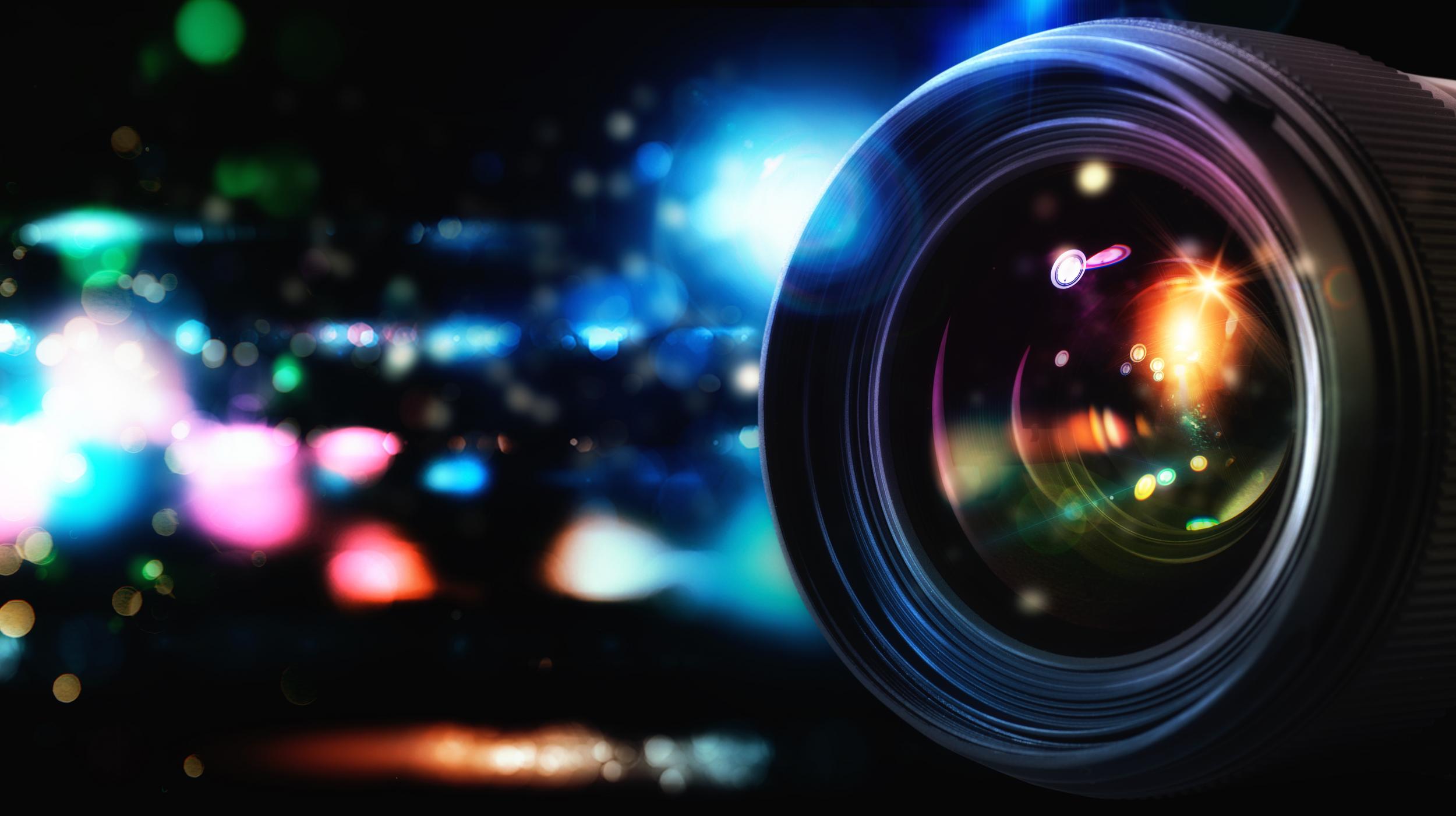 Professional camera lens