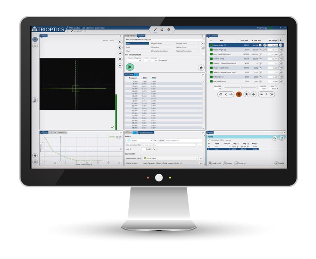 MTF Studio Software