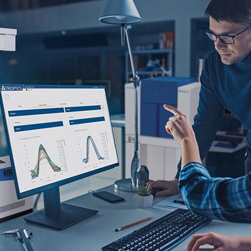 Engineers with ImageQuality Hub and ImageMaster®