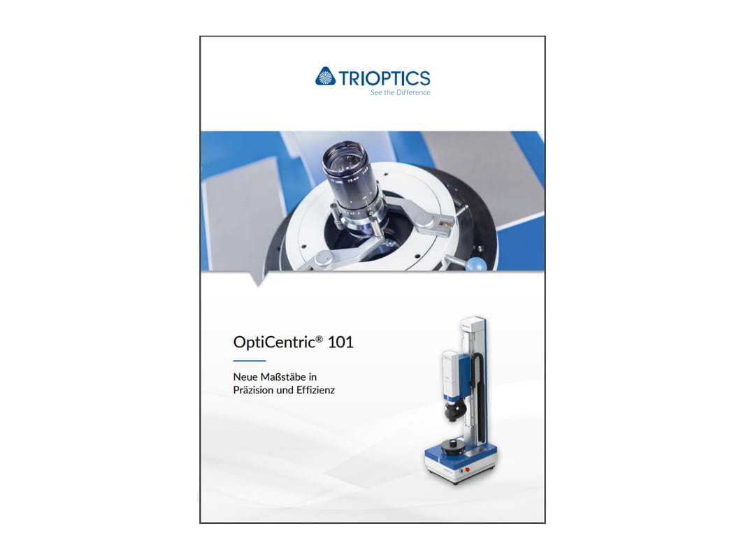 OptiCentric® 101 Product Brochure