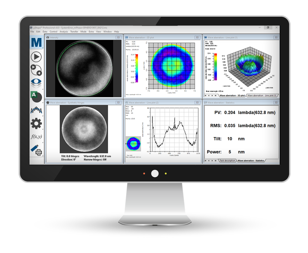 µPhase ® - Fizeau/Twyman-Green Interferometer | TRIOPTICS
